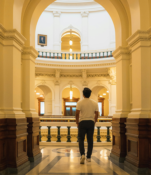 inside view of capitol hill