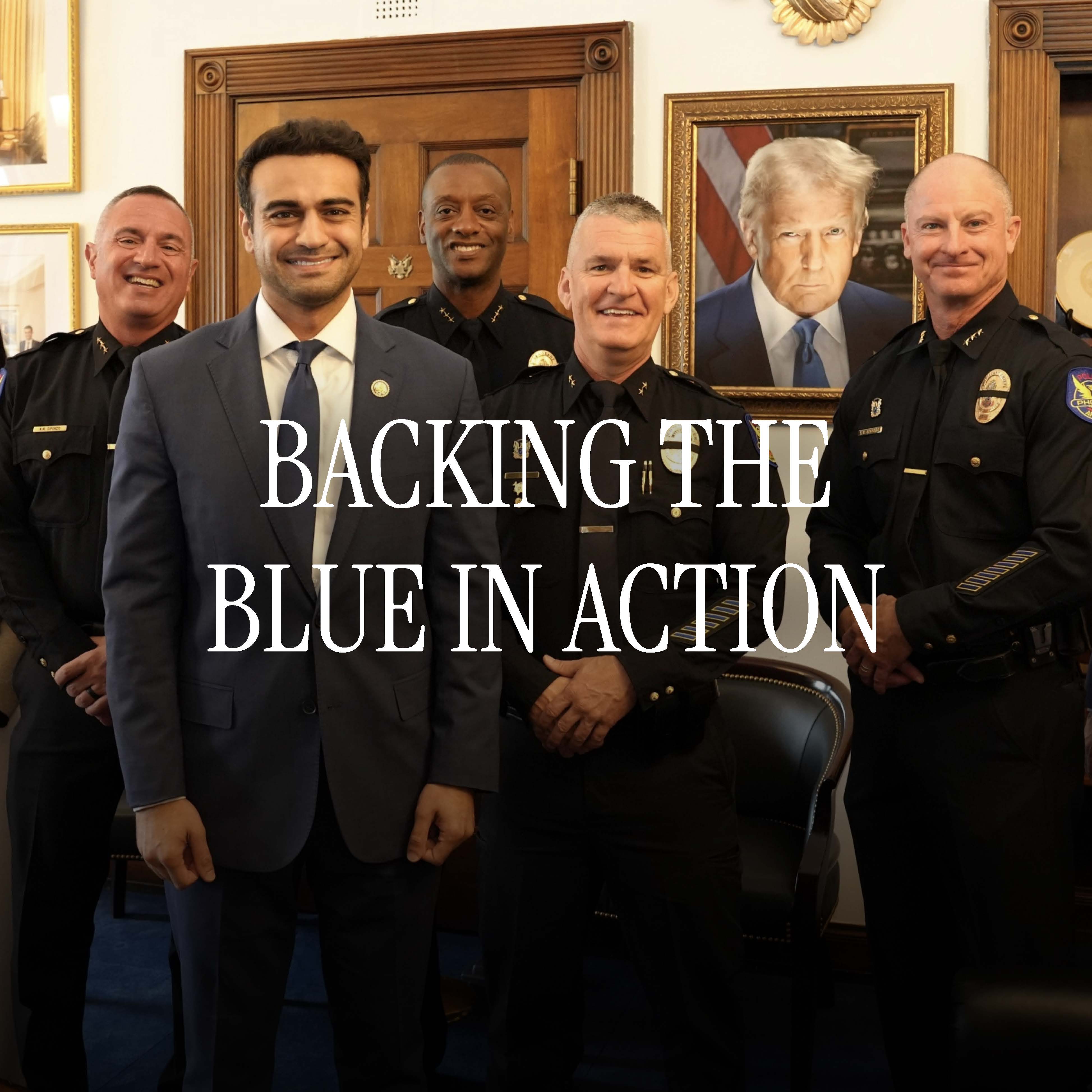 Backing the Blue in Action