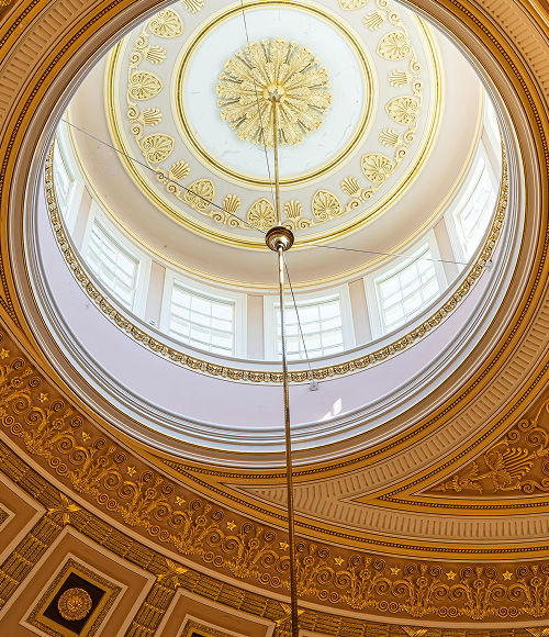inside view of capitol dome